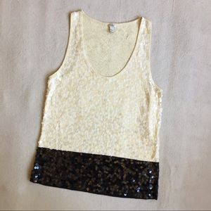 J.Crew Sequin Tank Top